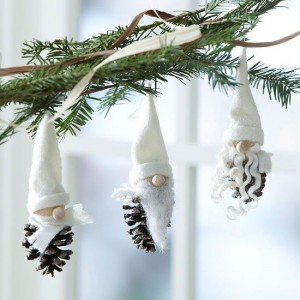 via: Pinterest Christbaumschmuck Wichtel