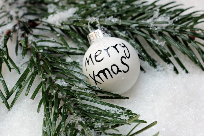 Weihnachtskugel Merry X-Mas Weihnachtskugel Merry X-Mas