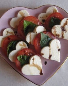 Foto: education.com Mozarella und Tomate Herz