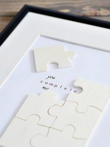 Foto: DaWanda Anleitung you complete me bild puzzle