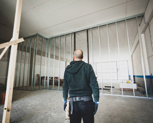 Trockenbauwand Trockenbauwand