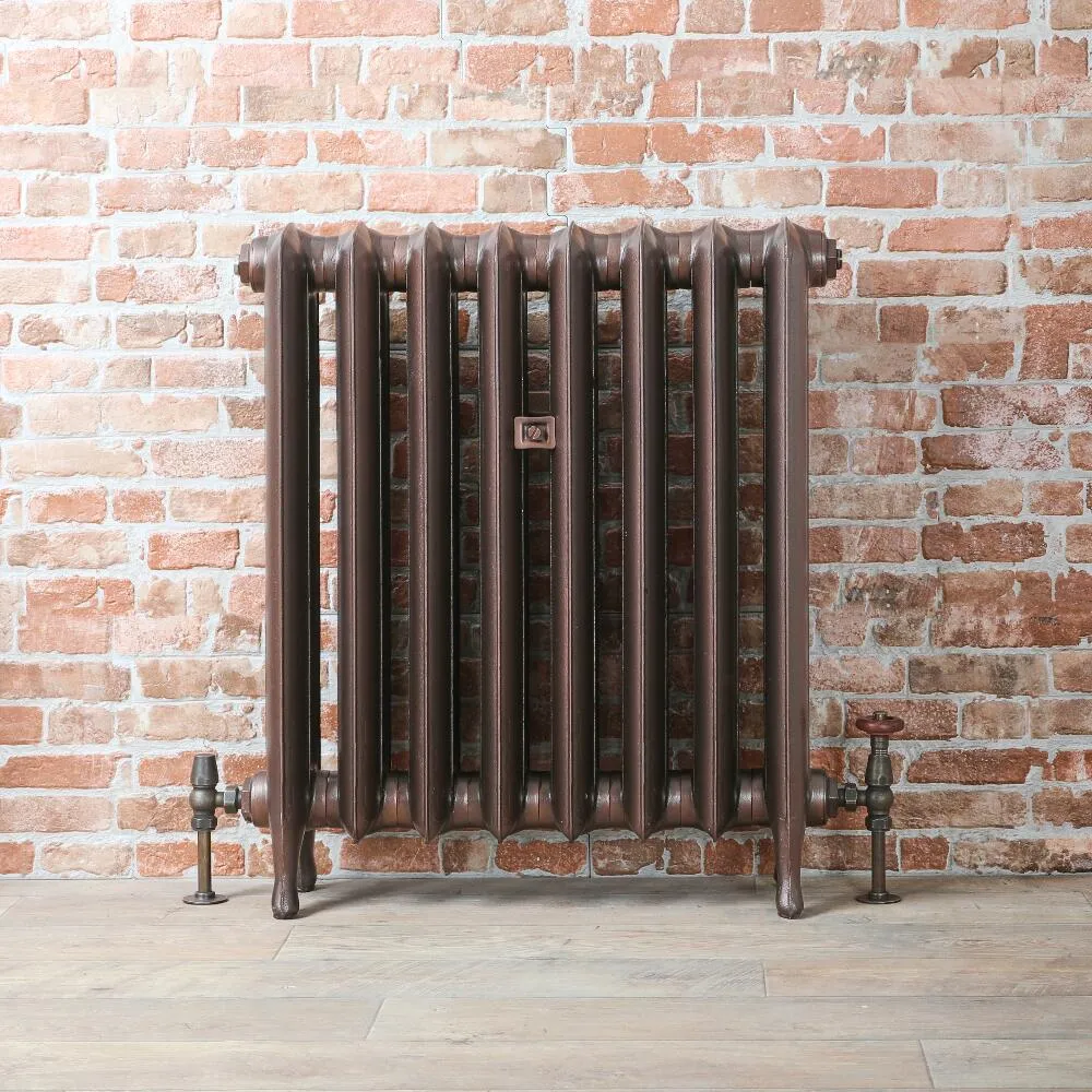 Erté - Gusseisenheizkörper Erté - Gusseisenheizkörper Höhe 760mm - Antikes Kupfer - Alle Größen